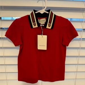 Gucci boys polo new with tags